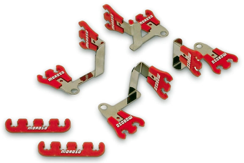 Moroso Small Block Chevy Show Car Loom Kit; Red; 7-9mm (Universal) 72168 Photo - Primary