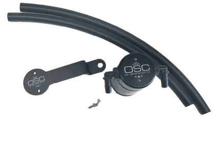 J&L 13-19 Ford Fusion 2.0L EcoBoost Passenger Side Oil Separator 3.0 - Black Anodized 3032P-B 3032P-B Photo - Primary