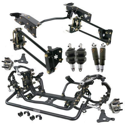 Ridetech 65-72 Ford F-100 2WD Complete Air Suspension System w/ Hub Spindle 12320296