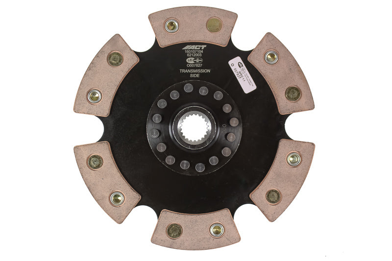 ACT 6-Puck Solid Hub Race Disc Geo Prizm Base L4 91-92 6212003 Photo - Primary
