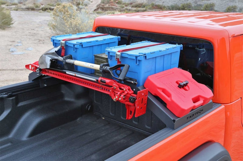 Fabtech 2020 Jeep JT Gladiator Cargo Rack FTS24256 FTS24256 Photo - Mounted