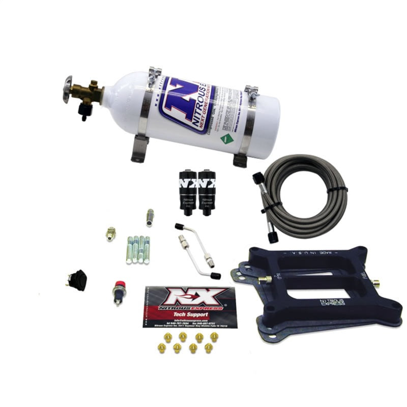 Nitrous Express 4150 Hitman 4-Bbl (100-150-200Hp) With 5Lb Bottle 40040-05 Photo - Primary