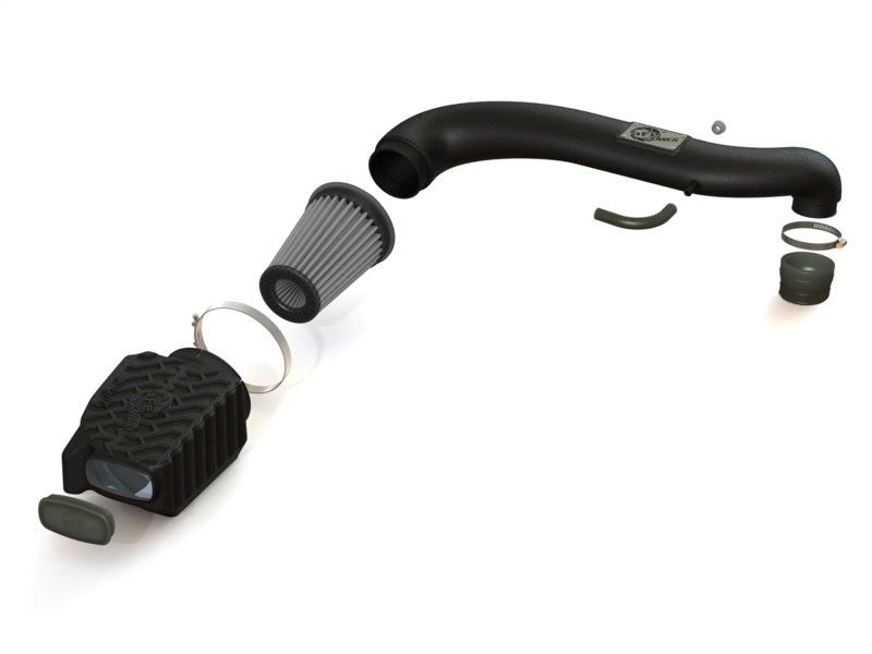 aFe Momentum GT Pro DRY S Cold Air Intake System: Jeep Wrangler (TJ) 97-06 51-76202 Photo - Unmounted