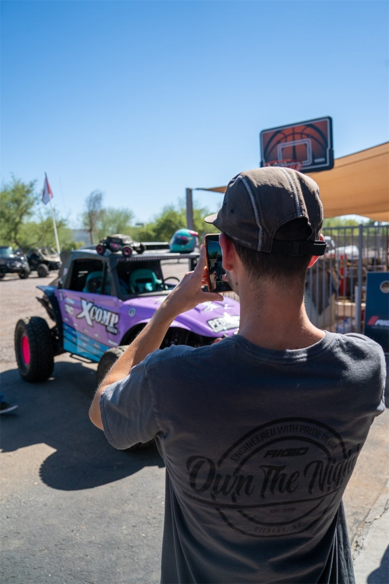 Rigid Industries x SHREDDY 360-Series 6in Lights w/Wt Bcklght (2) + 6 Covers (2 Pink/2 Teal/2 Blk) 36204-SHREDDY 36204-SHREDDY Photo - Mounted