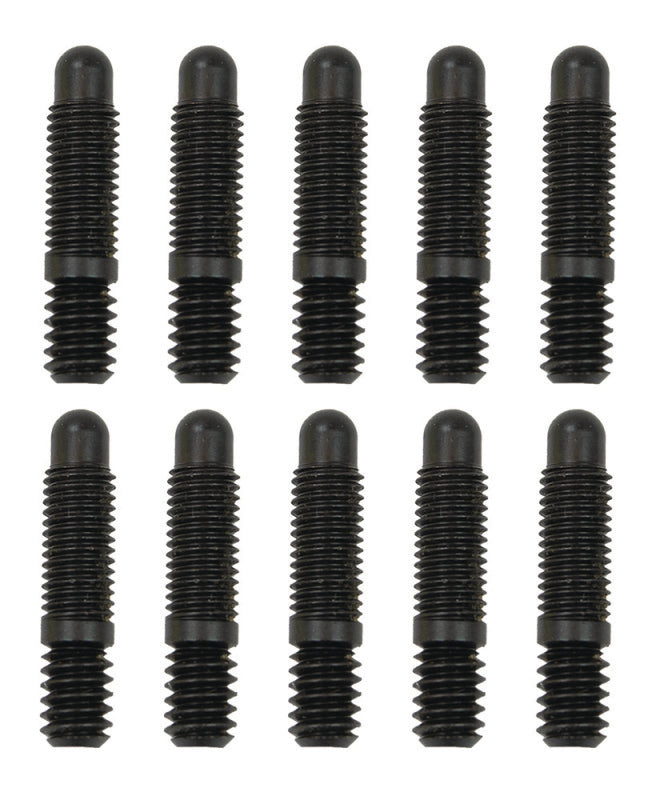 Moroso Bullet Nose Black OX Studs - 1/4-20 X 1/4-28 X 1 3/16 (10 Pack) 38835 38835 User 1