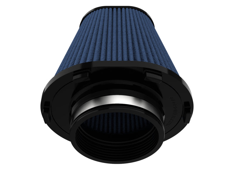 aFe MagnumFORCE Intake Replace Air Filter w/Pro5R Med 4in F x 7.75x6.5in B x 4.75x3.5in T x 7in H 24-90115 24-90115 Photo - Unmounted