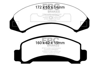 EBC Disc Brake Pad Set UD387 Photo - Primary