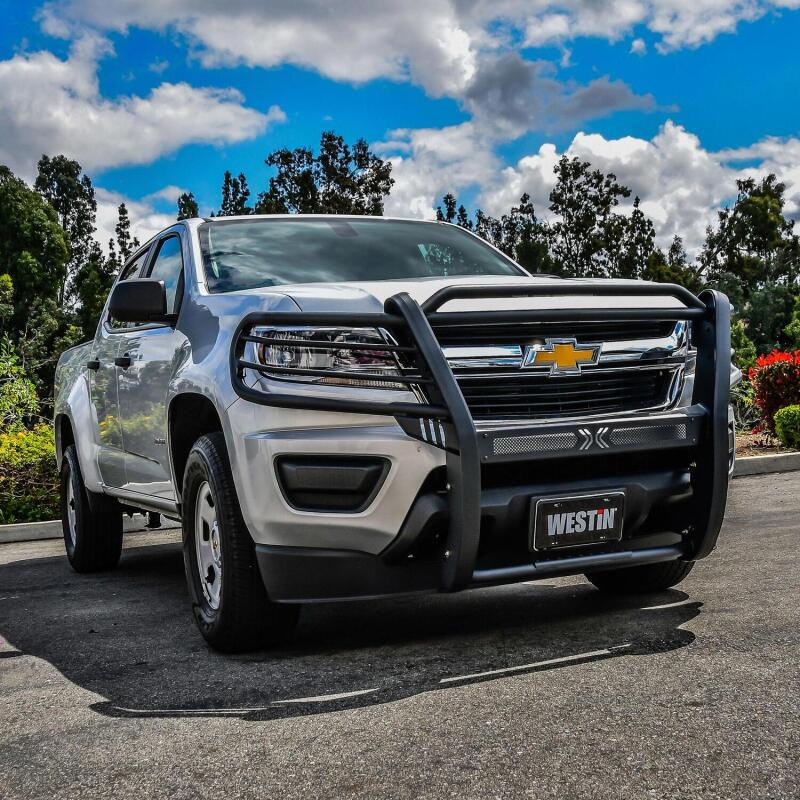 Westin 15-20 Chevrolet Colorado Sportsman X Grille Guard - Textured Black 40-33845 40-33845 Photo - Mounted