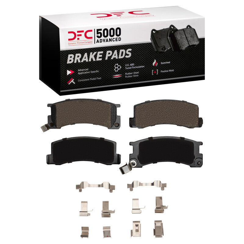 DFC DFC 5000 Advanced Semi Met Brake Pads Brakes, Rotors & Pads Brake Pads - OE main image