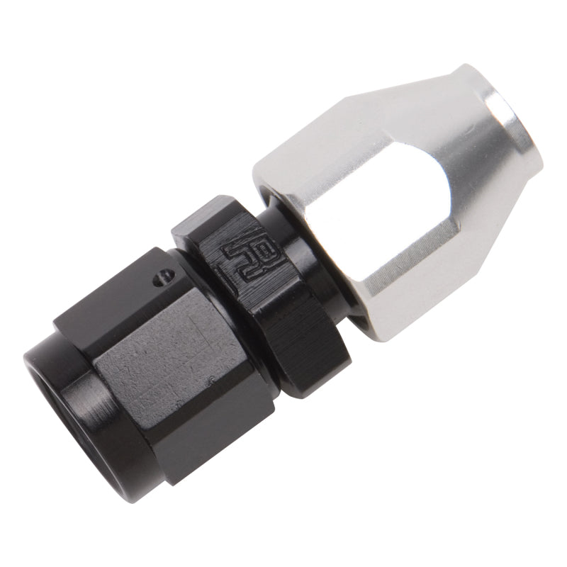 Russell Hose Adapter -6 An Female Swivel To 3/8" Tube CLR/BLK Finish 639203 Photo - Primary