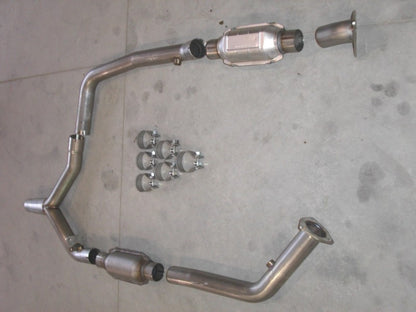 Stainless Works Chevy Camaro / Firebird 2000-02 Exhaust Catted CA0002DC CA0002DC Photo - Primary