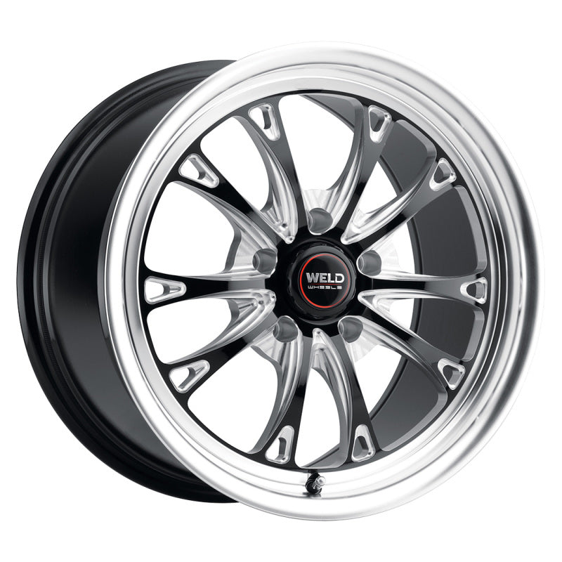 Weld S157 17X10 Belmont Drag 5X112 ET40 BS7.1 Gloss Black MIL Dia 78.1 S15770045P40 S15770045P40 Photo - Primary