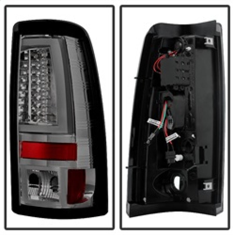 Spyder Chevy Silverado 1500/2500 03-06 Version 2 LED Tail Lights - Smoke ALT-YD-CS03V2-LED-SM 5081940 5081940 Photo - Unmounted