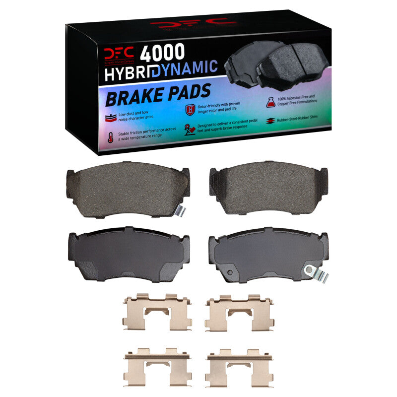 DFC DFC 4000 HybriDynamic Brake Pads Brakes, Rotors & Pads Brake Pads - OE main image