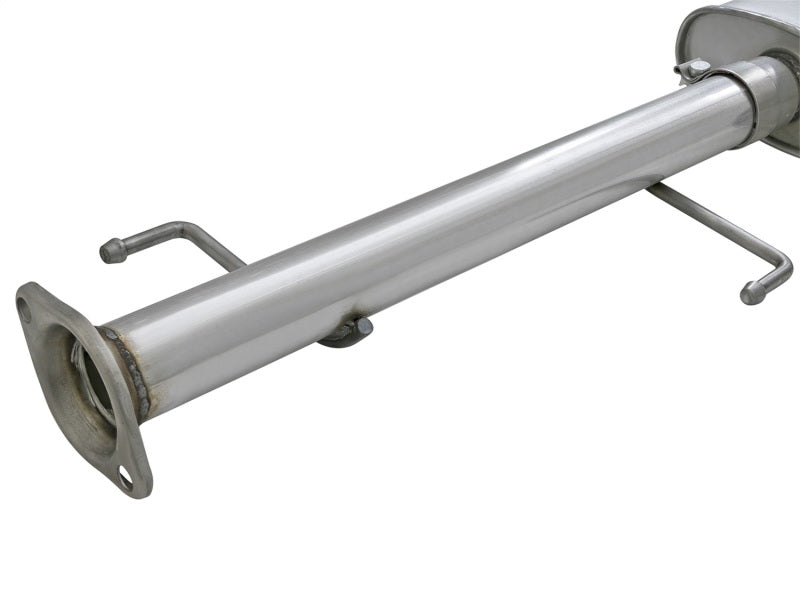 aFe Scorpion 2-1/2" Aluminized Steel CatBack Exhaust System w/Polished Tip 49-06039-P Photo - Unmounted