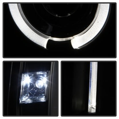 Spyder GMC Yukon 07-14/GMC Yukon Denali 07-14Projector Headlights LED Halo LED Blk PRO-YD-GY07-HL-BK 5029331 5029331 Photo - Unmounted
