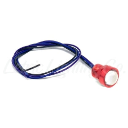 Letric Lighting Royal Flush G2 LEDs Sealed Red Anodized Body - Red/Amber LLC-RFRS-RA LLC-RFRS-RA Photo - Primary