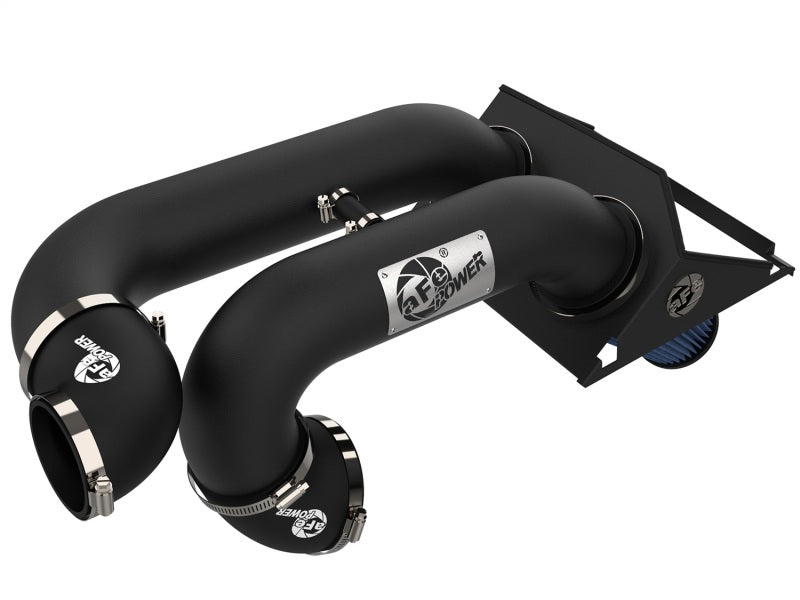 aFe Magnum Force Dual 3-1/2" Stage-2 XP Pro 5R Cold Air Intake System 54-12972-B Photo - Unmounted