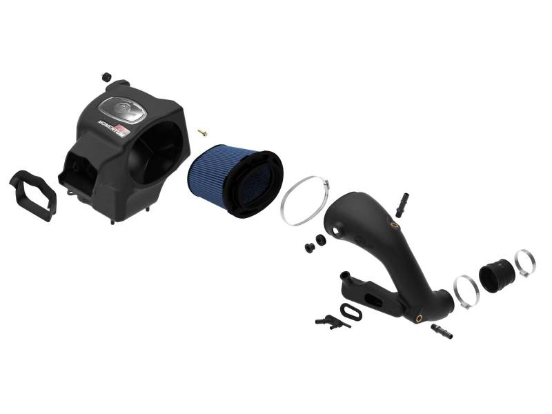aFe POWER Momentum HD Cold Air Intake System w/ Pro 5R Media 2021+ Ford Bronco 2.3L (t) 50-70082R 50-70082R Photo - Unmounted