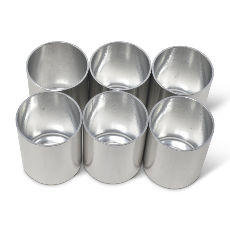 Russell -4 AN Replacement Crimp Collars Clear Anodized Qty Of 6 610353 Photo - out of package