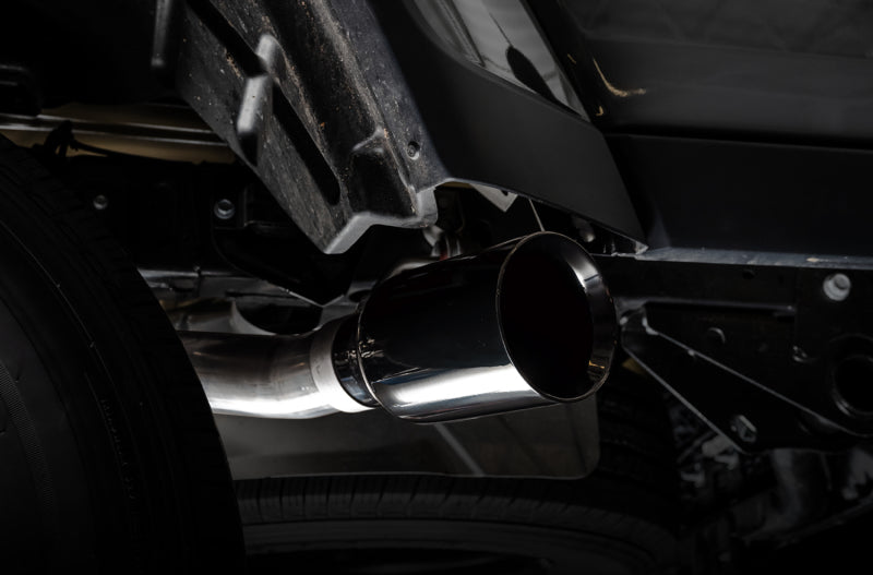 AWE Tuning 20-21 Jeep Gladiator JT 3.6L Tread Edition Cat-Back Single Side Exhaust - Diamond Blk Ti 3015-23103 3015-23103 Photo - out of package