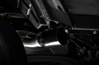 AWE Tuning 20-21 Jeep Gladiator JT 3.6L Tread Edition Cat-Back Single Side Exhaust - Diamond Blk Ti 3015-23103 3015-23103 Photo - out of package