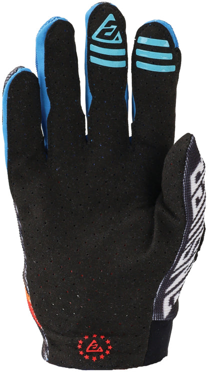 Answer 24 Aerlite Drip Gloves Black/White/Rainbow Youth - Medium 442833 442833 User 1