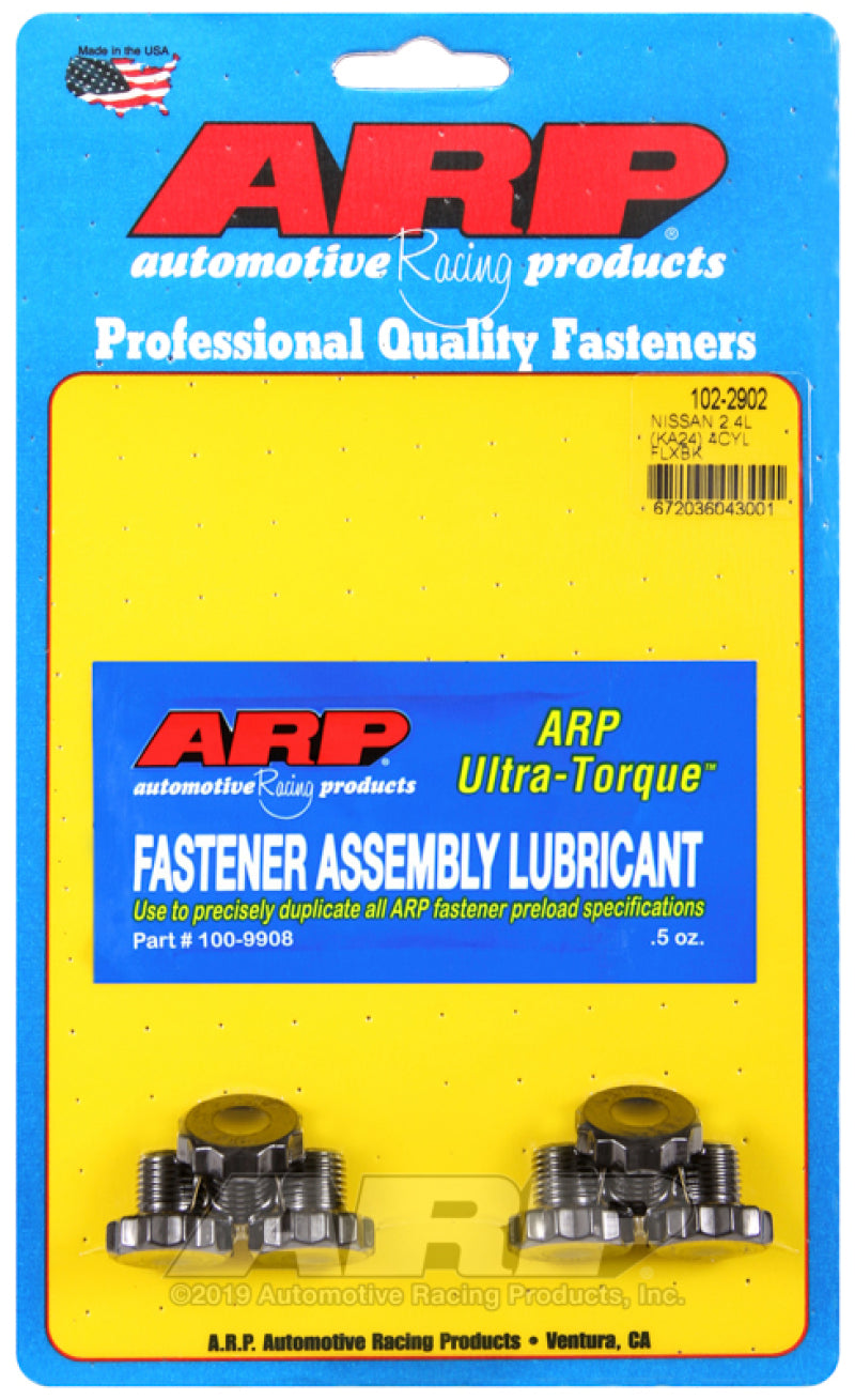 ARP Nissan 2.4L KA24 4cyl Flexplate Bolt Kit 102-2902 User 1