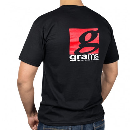Skunk2 Grams Performance and Design Logo Black T-Shirt - L G35-99-6011 G35-99-6011 Photo - Mounted