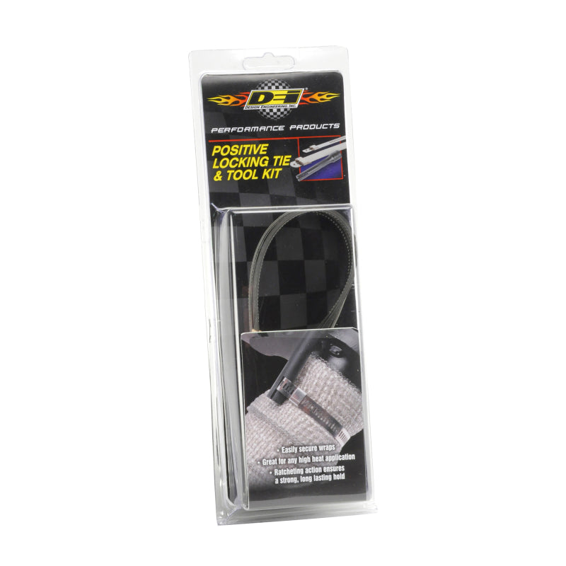 DEI SS Positive Locking Tie and Tool Kit Eight 8in and Four 14in 10219 10219 Photo - Unmounted