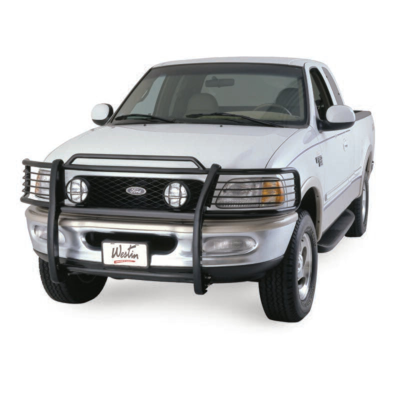 Westin 1997-2004 Ford F-150/250LD 4WD (Heritage Edition) Sportsman Grille Guard - Black 40-0245 40-0245 Photo - Mounted