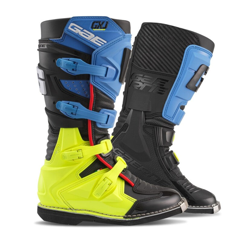 Gaerne GXJ Boot Black/Blue/Fluorescent Yellow Size - Youth 7 2169-013-7 2169-013-7 User 1