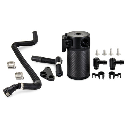 Mishimoto 2020+ Chevrolet Corvette C8 Baffled Oil Catch Can Kit (PCV Side) - Carbon Fiber MMBCC-C8-20PCF MMBCC-C8-20PCF Photo - Primary
