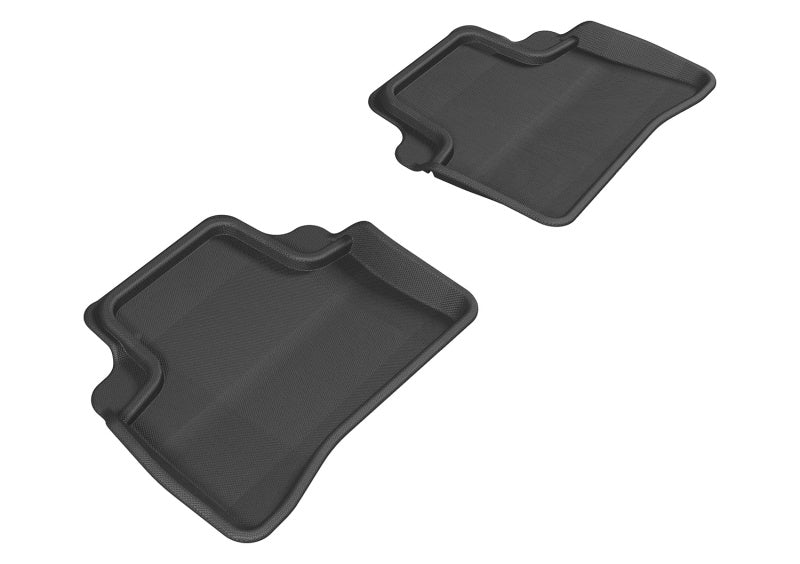 3D MAXpider 2010-2016 Mercedes-Benz E-Class W212 Kagu 2nd Row Floormats - Black L1MB05721509 L1MB05721509 Photo - Primary