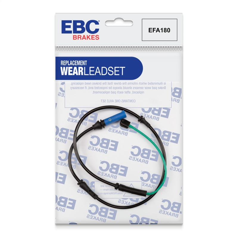 EBC 2015+ BMW 750 / 750 xDrive  4.4 Twin Turbo (G12) Wear Leads EFA180 EFA180 Photo - Primary