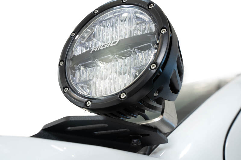 Addictive Desert Designs ADD 2023+ Ford Super Duty F250/350 Ditch Light Brackets AC8101801NA AC8101801NA Photo - Mounted