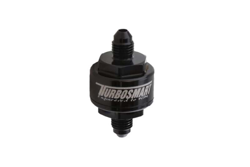 Turbosmart Billet Turbo Oil Feed Filter w/ 44 Micron Pleated Disc Black TS-0804-1001 Photo - Primary