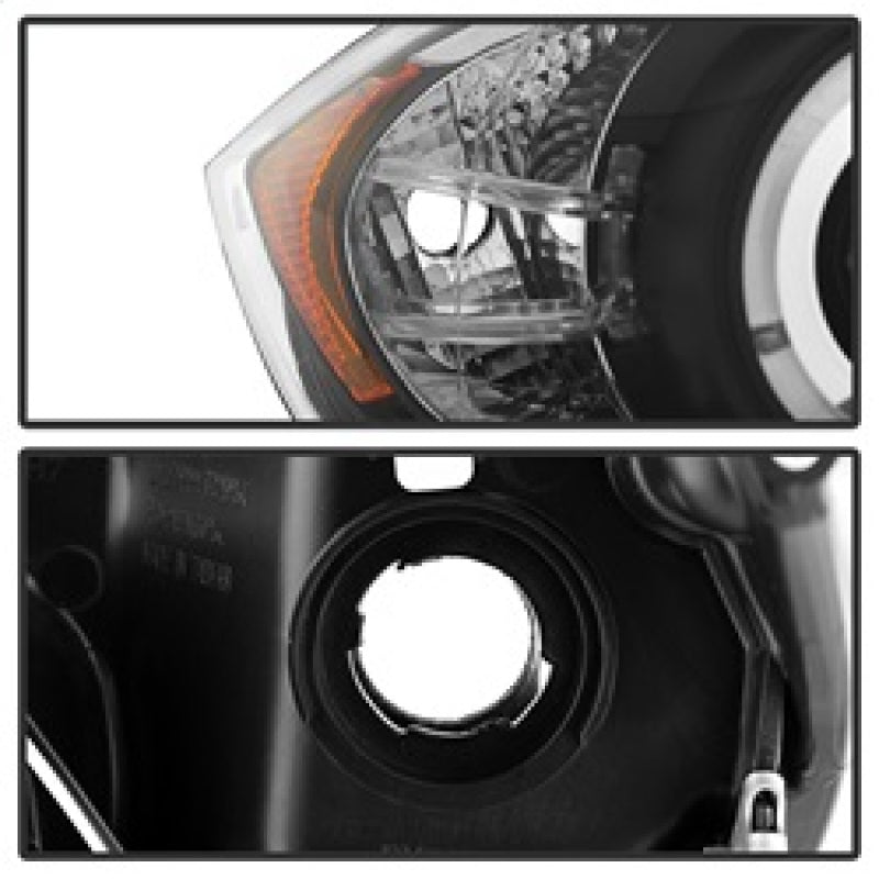 Spyder BMW E90 3-Series 06-08 Projector LED Halo Amber Reflctr Rplc Bulb Blk PRO-YD-BMWE9005-AM-BK 5009005 5009005 Photo - Unmounted