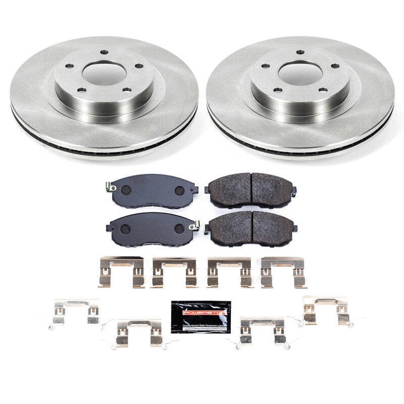 PowerStop Power Stop 02-04 Infiniti I35 Front Track Day Brake Kit TDBK2282 TDBK2282 Photo - Primary