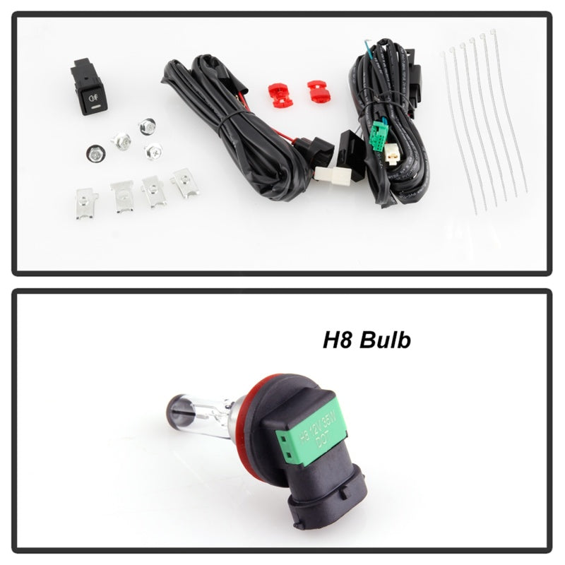 Spyder Nissan Kicks 2018-2020 OEM Style Fog Lights W/OEM Fit Switch - Bulb-H8(Included) - Clear 5087072 5087072 Photo - Unmounted