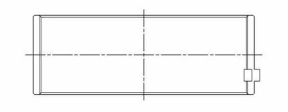 ACL Saab I4 DOHC B204 / B205 / B234 / B235 Standard Performance Rod Bearing Set 4B2010H-STD 4B2010H-STD Technical Drawing