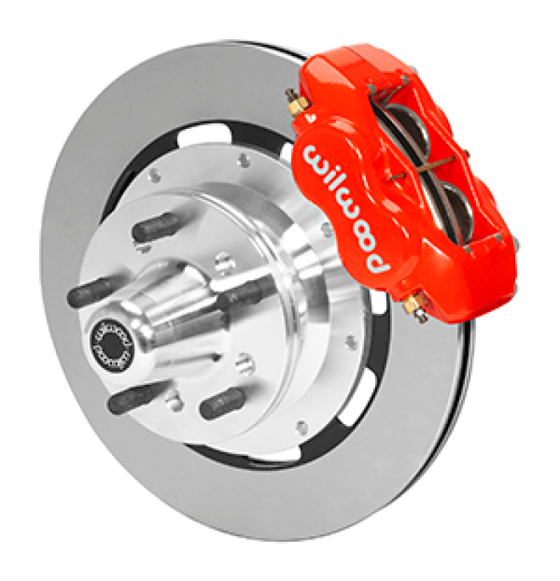 Wilwood Forged Dynalite Front Kit 12.19in Rotor 5x4.00in BC 65-72 Plymouth Dart / Duster - Red 140-15461-R 140-15461-R User 1