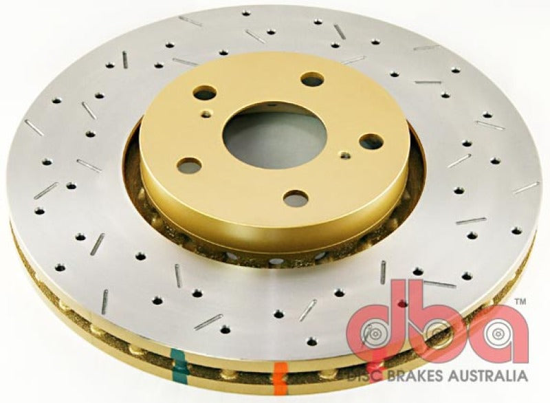 DBA 04-06 Lexus RX330 Front 4000 Series Drilled & Slotted Rotor 42702XS 42702XS Photo - Primary