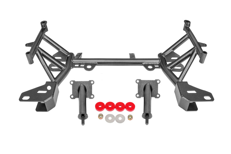 BMR Suspension BMR 93-02 4th Gen F-Body K-member Low Mount Turbo LS1 Motor Mounts Pinto Mounts - Black Hammertone KM349H KM349H Photo - Primary