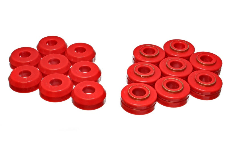 Energy Suspension Body Mount Set Red Ford Bronco Base 1966-1977 4.4101R Photo - Primary