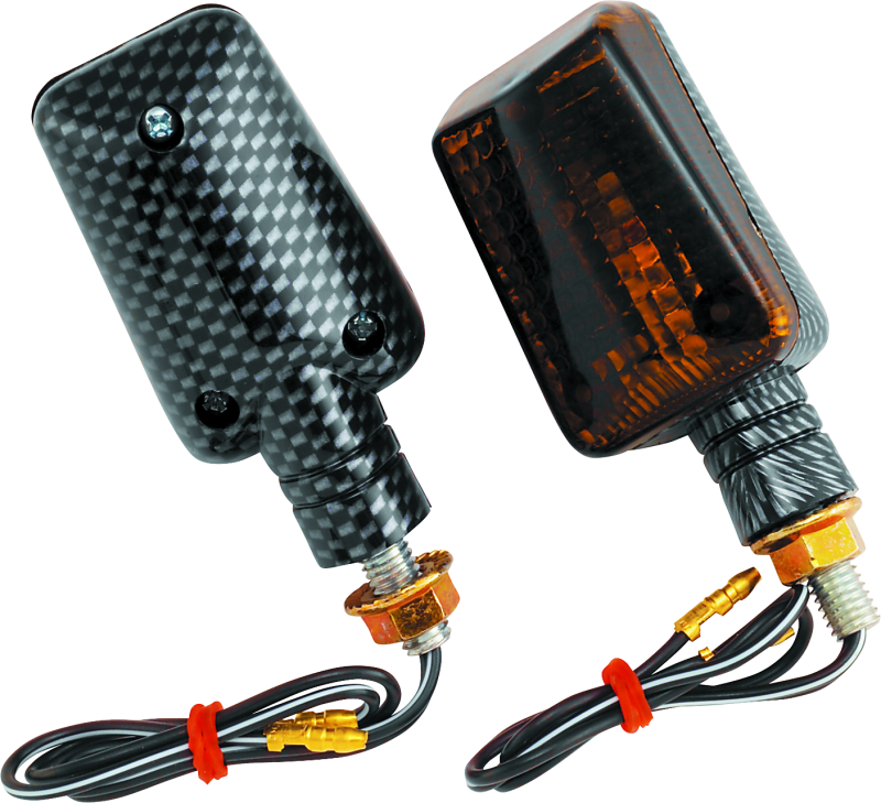 BikeMaster Universal Ministalk Marker Light - Carbon/Smoke 268040 268040 Photo - Primary