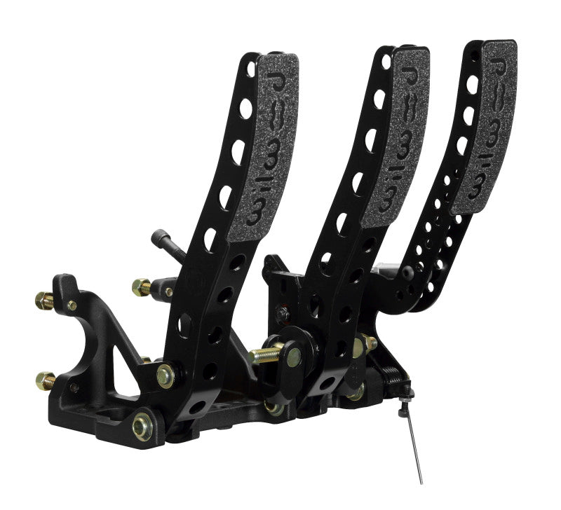 Wilwood Pedal Assembly Floor Mount-Brake Clutch & Throttle w/ Throttle Linkage 340-12411 340-12411 Photo - Primary