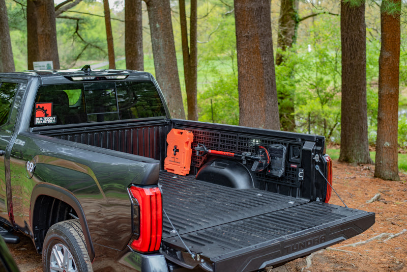 BuiltRight Industries 2022+ Toyota Tundra 6.5ft Bed Bedside Rack Molle Panel System - Driver Side 102144 102144 Photo - Unmounted