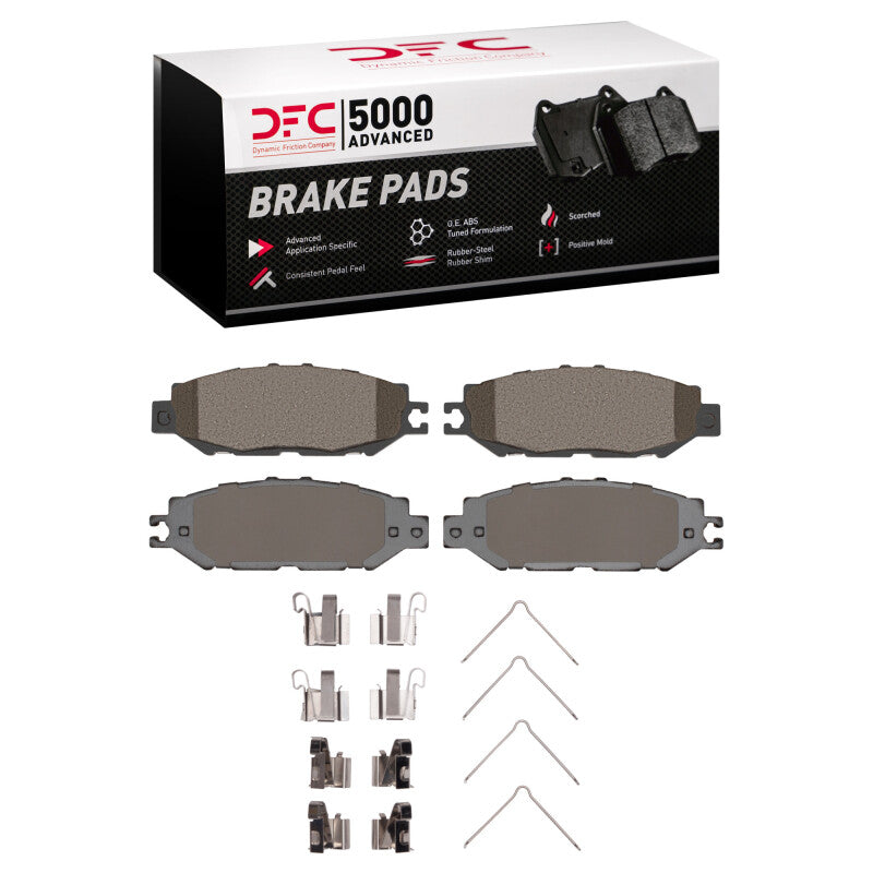 DFC DFC 5000 Advanced Ceramic Brake Pads Brakes, Rotors & Pads Brake Pads - OE main image