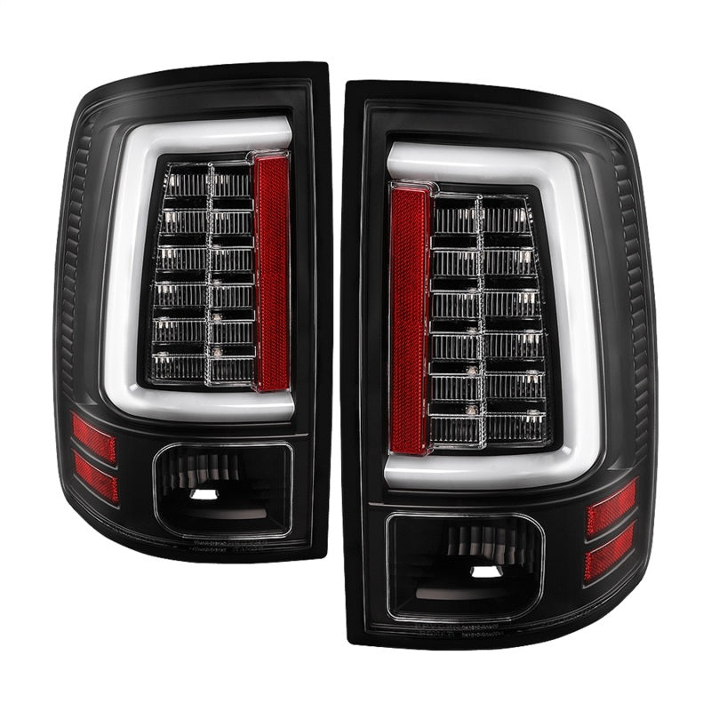 Spyder Dodge Ram 09-18 LED Tail Lights - All Black ALT-YD-DRAM09V2-LED-BKV2 (Incandescent Only) 5085917 5085917 Photo - Primary